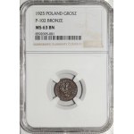 1 grosz Trial Coin, 1925 (21/V) - BRONZE