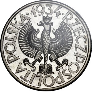 1934 10 zlotych Klamry Trial Coin - SILVER - PROOF