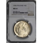 10 zlotych Piłsudski 1936