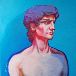 Aleksandra MILCZAREK (b. 1973), Blue boy, 2024