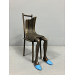 Krzysztof KIZLICH (ur. 1953), Girl in blue shoes, 2024