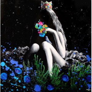 Milena CHMIELEWSKA (b. 1983), Blue Endorphin, 2023