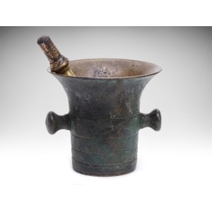 Mortar with pestle/Morser | Central Europe | 20th century