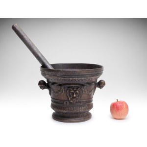 Large Mortar with pestle/Morser | Central Europe | 20th century
