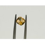 DIAMOND 2.01 CT NATURAL FANCY DEEP BROWN YELLOW ORANGE UNIFORM CUSHION CUT - GIA - UD30115