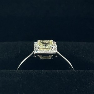 RING IN WHITE GOLD 1.56 GR WITH DIAMONDS AND BRILLIANTS - RNG21214