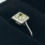 RING IN WHITE GOLD 1.56 GR WITH DIAMONDS AND BRILLIANTS - RNG21214
