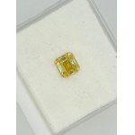 DIAMOND 0.77 CT FANCY INTENSE YELLOW, UNIFORM - SI1 - GIA - HR20901-15