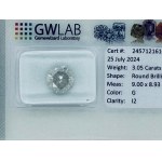 DIAMOND 3.05 CT G - I2 - C40705-2