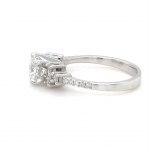 RING IN WHITE GOLD 3.22 GR DIAMONDS AND DIAMONDS - RNG40210,