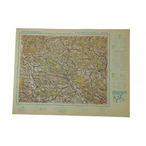 Strzyżów PAS 49 SŁUP 33 Grossblatt 391 SW , WIG Warszawa 1938r.