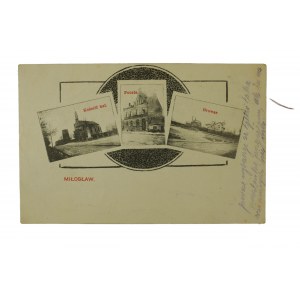Miloslav - brewery , post office , Catholic Church , 16.8.1926.
