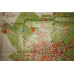 Plan of the Capital City of Poznan, Municipal Survey Office 1938. , scale 1: 20,000, [AW].