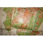 Plan of the Capital City of Poznan, Municipal Survey Office 1938. , scale 1: 20,000, [AW].