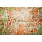 Plan of the Capital City of Poznan, Municipal Survey Office 1938. , scale 1: 20,000, [AW].