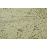 MIEŚCISKO - Markstädt, mapa, skala 1: 25.000, f. 56,5 x 60cm, na podstawie mapy z 1888r. ze zmianami, 1911r.