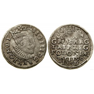Polska, trojak, 1590, Poznań