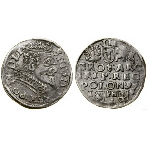 Pologne, trojak, 1597, Poznań