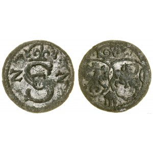 Poland, denarius, 1622, Lobznica