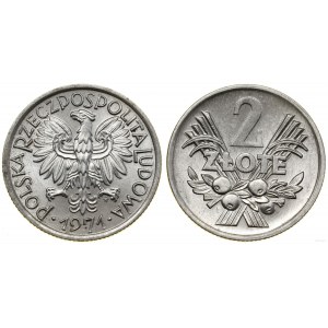 Polska, 2 złote, 1971, Warszawa