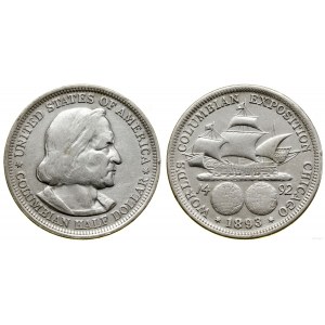 United States of America (USA), 1/2 dollar, 1893, Philadelphia