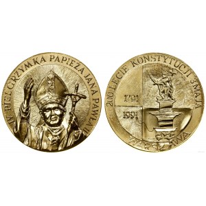 Poland, 200th anniversary of the May 3 Constitution, 1991, Poznań