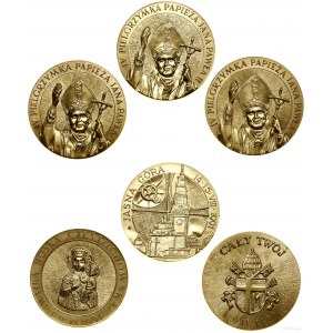 Poland, set of 3 medals, 1991, Poznań
