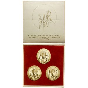 Poland, set of 3 medals, 1991, Poznań