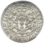 Sigismund III Vasa, 1/4 Thaler Danzig 1616 - PCGS AU58