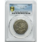 Sigismond III Vasa, Ort Gdansk 1616 - uzka orifice - PCGS AU58