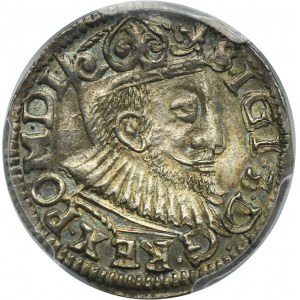 Sigismund III Vasa, 3 Groschen Posen 1594 - PCGS MS62