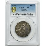 Sigismund III Vasa, 1/4 Thaler Danzig 1615 RARE - PCGS AU55
