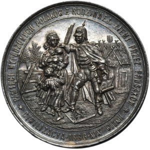 Medal Prussian expulsions 1886