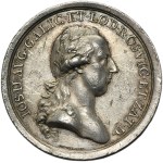 Galicia, Joseph II, Medal Commemorating the First Partition of Poland 1782 - RARE, SILVER