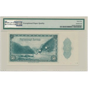 ABNCo, 50 gold 1939 - SPECIMEN - 00000 - PMG 65 EPQ