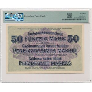 Kowno, 50 Mark 1918 - A - PMG 64 EPQ