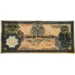 Lithuania, 500 Litu 1924 - PMG 55 - RARE