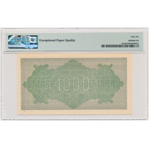 Germany, 1.000 Mark 1922 - PMG 66 EPQ