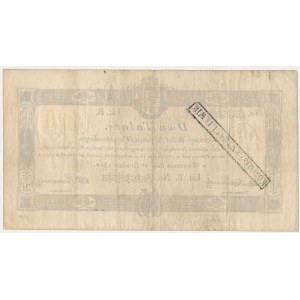 2 thalers 1810 - Kochanowski - with stamp