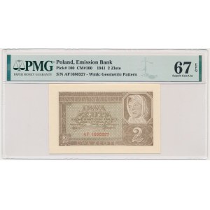 2 gold 1941 - AF - PMG 67 EPQ