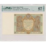 50 Gold 1929 - Ser.EB. - PMG 67 EPQ