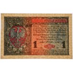 1 mark 1916 - General - PMG 67 EPQ - EXCELLENT