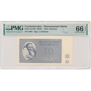 Czechoslovakia (Theresienstadt Ghetto), 20 Kronen 1943 - PMG 66 EPQ