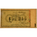 1 Mark 1940 - A - 6 digit series - PMG 64 EPQ