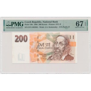 Tschechische Republik, 200 Kronen 1998 - PMG 67 EPQ