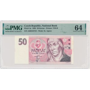 Czech Republic, 50 Korun 1993 - PMG 64