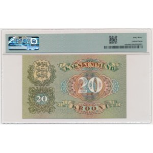 Estland, 20 Kronen 1932 - PMG 64