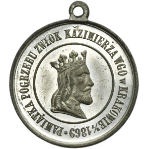 Galicia, Medal Commemorating the Funeral of Casimir the Great, 300th Anniversary of the Union of Lublin 1869