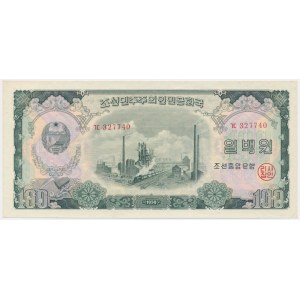 North Korea, 100 Won 1959