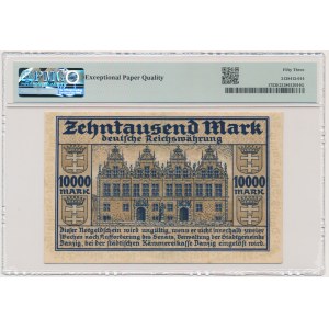 Danzig, 10.000 Mark 1923 - PMG 53 EPQ